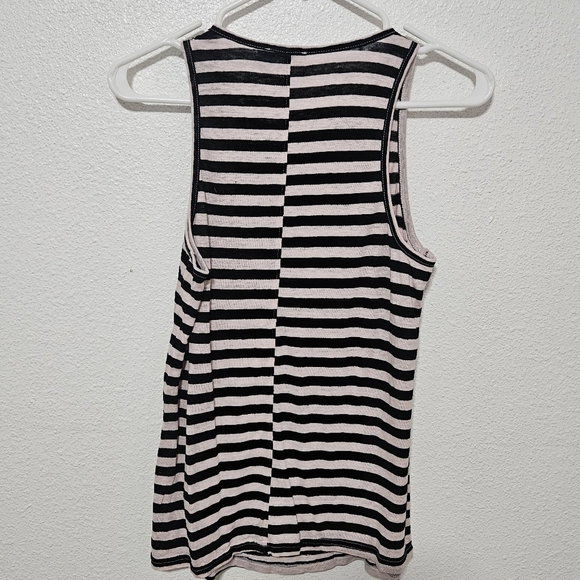 NWOT Frane linen striped top size xs - Picture 7 of 10